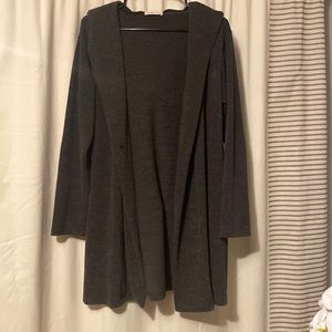 Olive green cardigan